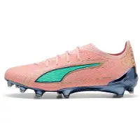 Puma ULTRA 6 ULTIMATE CA MIA FG Football Boots Unisex, Shoes, Rose Dust/Electric Peppermint/Gold, 42