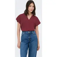 JDY Bluse 'JDYLion' bordeaux