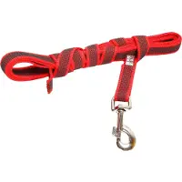 Julius-K9 K9 C&G line, rød/grå 20mm/3m u/håndt