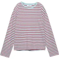Pull&Bear Shirts kirsebærsrød / hvid