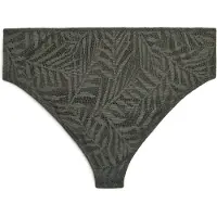Swim By Zizzi Bikinitrusse 'Serina' mørkegrøn