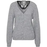 Only Tall Cardigan 'ONLADELE' grå-meleret