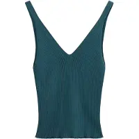 Mela London Sticktop 'Rhada' cyanblå