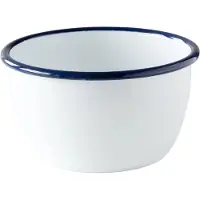 Kockums Jernverk Kockums skål Kockums white-blå, Ø14 cm