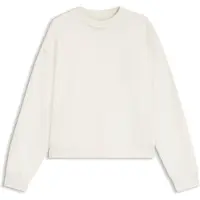 HUGO Relaxed fit sweatshirt i bomuld med broderet logo