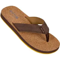 Cool shoe - Sandaler og klipklappere - Cloud 2 Cork til Unisex - Størrelse 45 - Brun