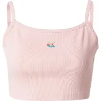 Calvin Klein Jeans Overdel 'Pride Logo Cropped Cami' fersken
