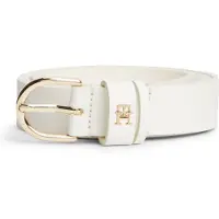 Tommy Hilfiger Bælte 'TH Monogram' hvid