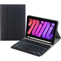 Mtp Products iPad Mini 2021/2024 Bluetooth-tastaturetui - sort