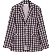 Scalpers Blazer 'Vichy' blå