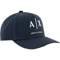 Armani Exchange A|X Armani Exchangetil mænd. XM002696AF15502MB106 Baseballkasket i marineblå (OSFA), Casual, Bomuld