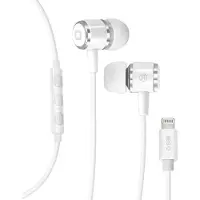 SBS TEINEARLIGHTW, Ledningsført, Opkald/musik, 20 - 20000 Hz, Headset, Hvid