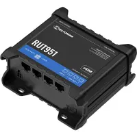 Teltonika RUT951 - Trådløs router - WWAN 3-port switch 2,4 GHz - 3G, 4G - DIN monterbar på skinne, overflademonterbar
