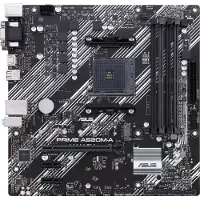 Asus PRIME A520M-A II/CSM - Bundkort - micro ATX - Socket AM4 - AMD A520 Chipset - USB 3.2 Gen 1 - Gigabit LAN - onboard grafik (CPU påkrævet) - HD Audio (8-kanaler)
