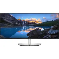 Dell UltraSharp U3824DW - LED-skærm - kurvet - 38 - 3840 x 1600 WQHD+ @ 60 Hz - IPS Black - 300 cd/m² - 2000:1 - 5 ms - 2xHDMI, DisplayPort, USB-C - højtalere