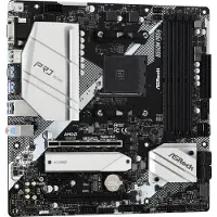 Asrock B550M PRO4 Bundkort - AMD B550 - AMD AM4 - DDR4 RAM - Micro-ATX