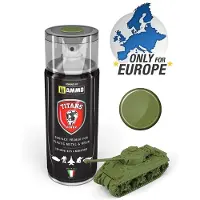 Vallejo Ammo Titans Matt Primer - Military Green