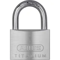 ABUS titalium hængelås 64TI/60