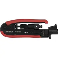 Knipex kompressionsværktøj til koaksial-stik 175 mm
