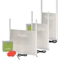 Kerbl Automatisk Hønsedør med Skydedør - 220 x 330 mm - S