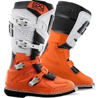 Gaerne GX1 Motocross-støvler Orange/Hvid 42