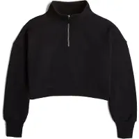 G-Star Cropped Loose Halv Lynlås Sweatshirt