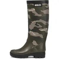 Aigle Gummistøvler 'Benyl' khaki / oliven / gran