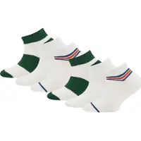 Ewers Sokker ecru / marin / rød / sort
