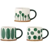 Creative Collection Linora krus 45 cl 3-pak Grøn