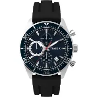 Timex Analogt ur sort / sølv