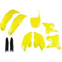Ufo Yamaha Yz 125/250 2008-2014 Restyling Yakit312f-101 Fork Protectors & Plastikkit