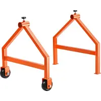 Vevor Trådspolestativ, 100 kg / 220 lbs lastekapacitet, bærbar kabelholder, flytbar trådstativ med hjul, spoleholder, op til 759 mm / 29,9 tommer diameter, til elektrisk industri og detailhandel, arbe