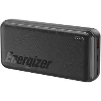 Energizer UE20055PQ, 20000 mAh, Lithium polymer (LiPo), 22,5 W, Sort