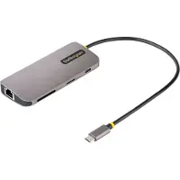 StarTech.com 115b Multiport Usb-c Til Rj45/hdmi/usb-c/usb-a Adapter