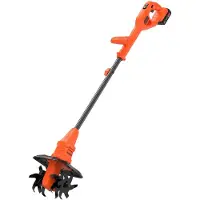 Black & Decker BETL1820L-QW, Elektrisk mini rorpind, 16 cm, Orange, Batteri, 18 V, Lithium-Ion (Li-Ion)