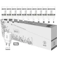 Tech One Tech Tec2954 Pack 12w Usb-vægadapter 10 Enheder