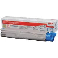 OKI Tonerkassette cyan 2.500 sider 43459371 Modsvarer: N/A