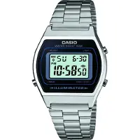 Casio Herreur B640WD-1AVEF Collection LCD/Stål 38.9x35 mm