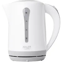 Adler Kedel 2,5L 2200W - Hvid