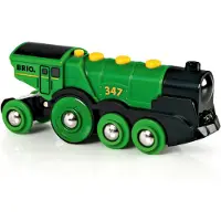 BRIO 33593 Stort, grønt lokomotiv, B/O
