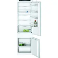 Siemens iQ300 KI87VVSE0 - Køleskab/fryser - bund-fryser - til indbygning - niche - bredde: 56 cm - dybde: 55 cm - højde: 177.5 cm - 270 liter - Klasse E - Glidehængsel