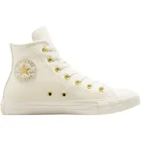 Converse Sneaker high 'Chuck Taylor All Star' lysebeige / guld