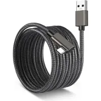 INF USB A til Type-C Link-kabel DarkGrey 5 m
