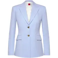 HUGO Regular fit blazer med guldfarvede knapper