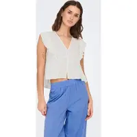 ONLY Bluse 'ONLRian Flonce' uldhvid