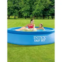 Intex Let Sæt Med Filterpatronpumpe Pool 244x61 Cm