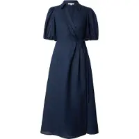 Tommy Hilfiger Ww0ww51011 Kortærmet Midi-kjole