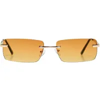 Bershka Solbriller brun / guld / sort