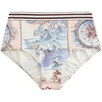 Next Bikinitrusse beige / lysebeige / lyseblå / brun