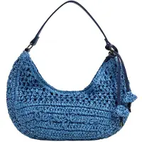 Pepe Jeans Pepe Jeanstil kvinder. PL0300096 Ziggy Balm blå taske (OSFA), Casual, Papir